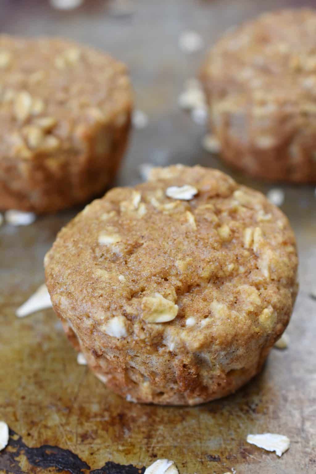 Oatmeal Applesauce Muffins My Sweet Precision