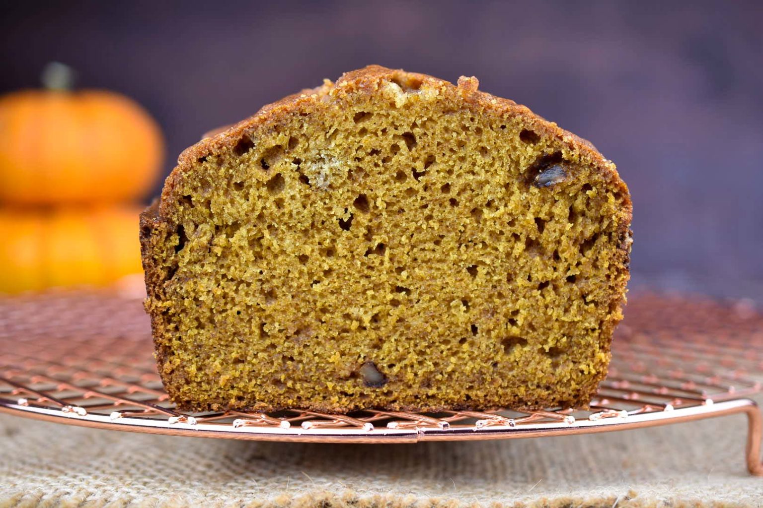Pumpkin Walnut Bread My Sweet Precision